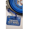 Travel Pet Bowl for Bulldogs - Collapsible and Portable