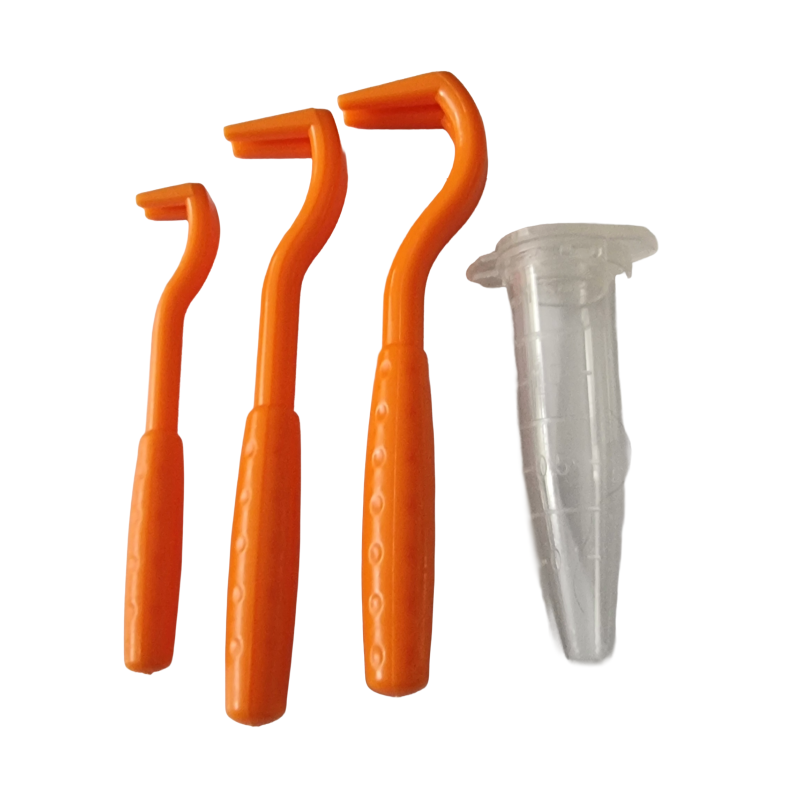 Tick Remover Tool with Holding Capsule - Set of 3 Tick Removers