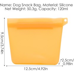 High-Quality Silicone Dog Treat Pouch - Waterproof and Durable