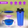 Portable Dual Container for Water and Food for Dogs | Your Happy Dog