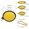 Collapsible Travel Bowl 350ml for Pets | Portable Silicone Feeder