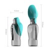 Portable Dog Water Bottle - 800ml Pet Outdoor Travel Drinking Cup