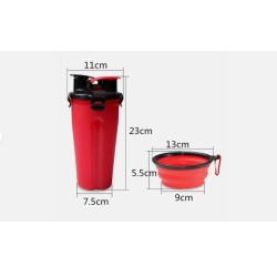 Dual flask for dogs