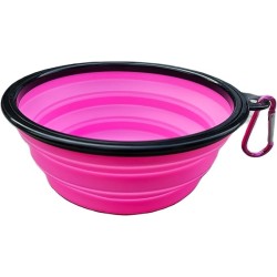 Collapsible Travel Bowl 650ml - Perfect Portable Silicone Bowl for Dogs