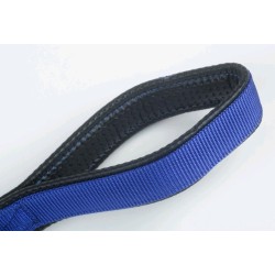 1 Metre Padded Dog Lead - Pink, Blue, Black
