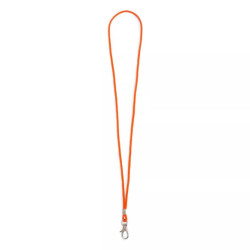 Acme Whistles Lanyard Orange - Premium Fixed Loop Swivel Hook Lanyard