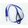 1 Metre Padded Dog Lead - Pink, Blue, Black