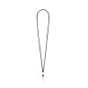 Acme Whistles Lanyard Black - Premium Fixed Loop Swivel Hook