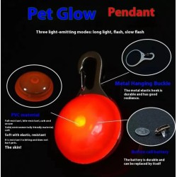 LED Light for Dog Collar or Harness - Safety and Visibility for Pets at Night