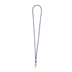 Acme Whistles Lanyard Purple | Swivel Hook Fixed Loop