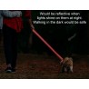 5ft lead in pink with reflective banding and padded handle.