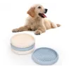 Silicone spiral design slow feeder or licky mat in a choice of colours.