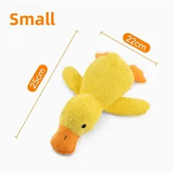 Duck toy with a duck call or squeaker. In small, medium and large