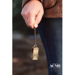 Acme 470 Clicker and a 107.5 leather lanyard