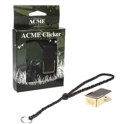 Acme 470 Clicker and a 107.5 leather lanyard