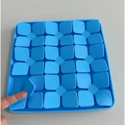 Petal Design Slow Feeder Licking Mat for Dogs & Cats | Engaging Mealtime Experience
