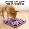 Petal Design Slow Feeder Licking Mat for Dogs - Promote Calm Mealtime