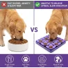 Petal Design Silicone Slow Feeder Mat for Dogs & Cats