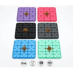 Petal Design Silicone Slow Feeder Mat for Dogs & Cats