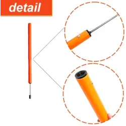 Set of 6 dog agility weaving poles