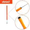 Set of 6 dog agility weaving poles