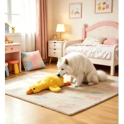 Large 50cm Duck Toy for Dogs - Interactive Playtime Joy