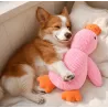 Soft Duck Toy in Pink - Calming Plush Companion for Your Dog
