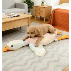 Huge 90cm Goose Toy for Dogs - Interactive, Durable, and Fun