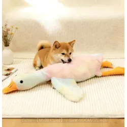 Huge 90cm Goose Toy for Dogs - Interactive, Durable, and Fun