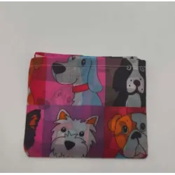 Your Happy Dog Foldable Dog Print Tote Bag - Stylish and Spacious
