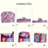 Your Happy Dog Foldable Dog Print Tote Bag - Stylish and Spacious