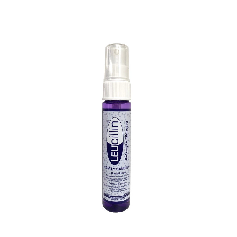 Leucillin 60ml Spray - Effective Antiseptic Skincare Solution