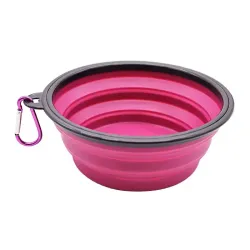 Collapsible Travel Bowl 650ml - Your Happy Dog's Silicone Dog Bowl