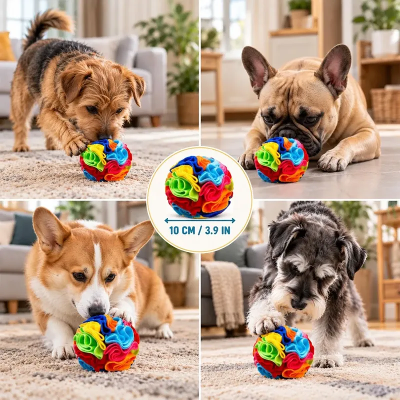 Mini Snuffle Ball - Engaging Treat Dispenser for Dogs