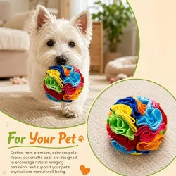Mini Snuffle Ball - Engaging Treat Dispenser for Dogs