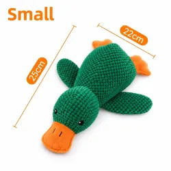 Interactive Green Small Duck Toy for Dogs - Fun & Engaging Play