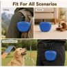 Silicone Dog Treat Pouch With Clip - Convenient Snack Storage