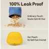 Silicone Dog Treat Pouch With Clip - Convenient Snack Storage