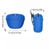 Silicone Dog Treat Pouch With Clip - Convenient Snack Storage