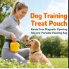 Silicone Dog Treat Pouch With Clip - Convenient Snack Storage