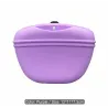Silicone Dog Treat Pouch With Clip - Convenient Snack Storage