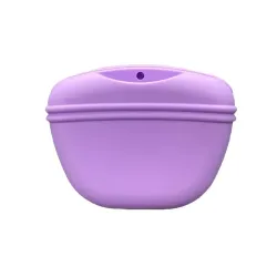 Silicone Dog Treat Pouch With Clip - Convenient Snack Storage