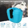 Silicone Dog Treat Pouch With Clip - Convenient Snack Storage
