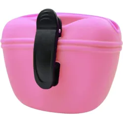 Silicone Dog Treat Pouch With Clip - Convenient Snack Storage