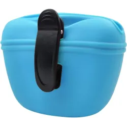 Silicone Dog Treat Pouch With Clip - Convenient Snack Storage