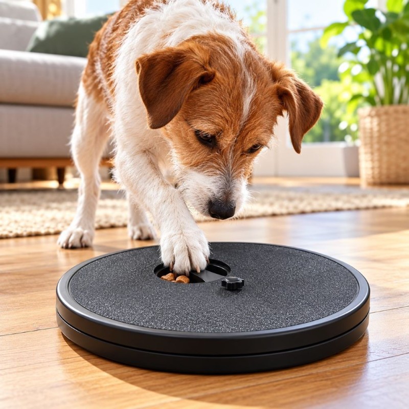 Dog Nail Scratch Board and Treat Puzzle Dog Nail File