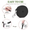 Durable Long Lead in Black - Customizable Length