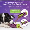 Interactive Dog Slow Feeder & Treat Dispenser