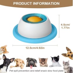 Dog Lick Feeder with Rolling Ball - Slow Feeder