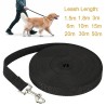 Durable and Long-Lasting Black Pet Leash | Customizable Lengths